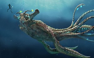 海洋类开放世界生存游戏，竟要在外星生物面前捡垃圾