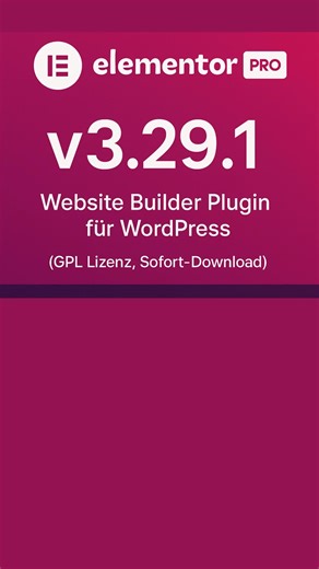 Elementor Pro 3.29.1 Jetzt verfügbar. ✨ Build websites like a pro – no coding needed! 🔥 Get Elementor Pro 3.29.1 now for just $4.99 📦 Instant Download | ✅ GPL License 💥 Perfect for WordPress designers & agencies 🔗 Link in the first comment! #elementorpro #gplplugin #wordpressdesign #digitalproducts #etsyseller #onlinemarketing #webdesignlife #passiveincome #buildwithme #digitaldownload #tiktokshop #wordpressplugin #toolsforyou #marketingtools #etsyfinds