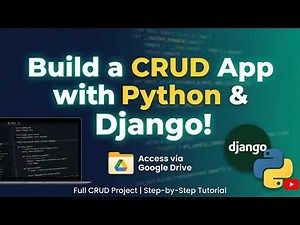 Quick & Easy CRUD System Project with Python and Django!