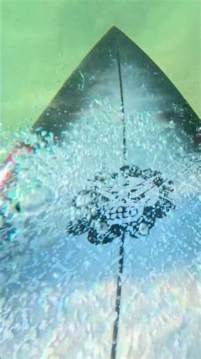 CRYSTAL CLEAR WATER 💎 #surfing #pov #surf #ocean