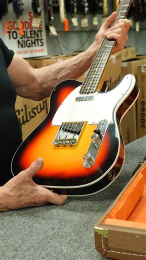 Bizarre Guitar on Instagram: "🎸 Fender Custom Shop ‘60 Telecaster Custom – Cherry Burst Beauty! Stock# G05867 Fresh from Fender’s Custom Shop 🔥 This 1960 Telecaster Custom Reissue brings that vintage magic — double-bound body, cherry sunburst finish, white pickguard, and hand-wound pickups that sing. A true player’s dream and collector’s piece all in one. Classic tone, timeless look, and built like only Fender can. 📍 Bizarre Guitar – Reno, Nevada 📞 Call (775) 331-1001 🌐 bizarreguitar.com | 