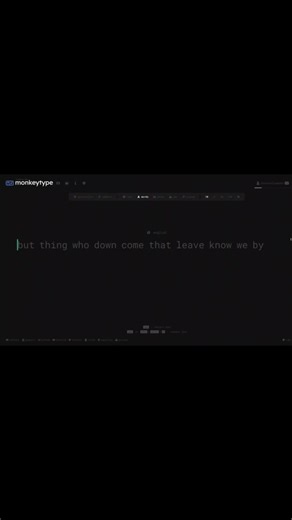 Play monkeytype with my new Apex Pro keybaord : )