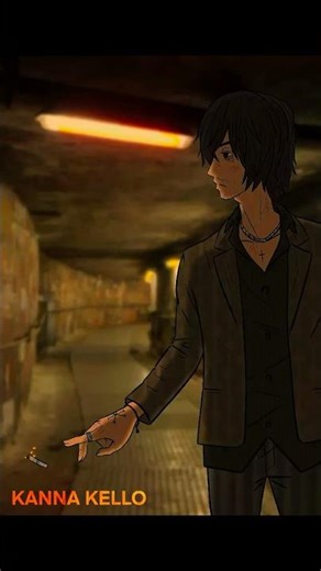 “Late night smoker” by KannaKello #digitalart #artistonyoutube #timelapse #speedpaint #innerwave