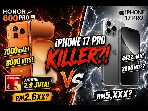 Lagu Padu Dari iPhone 17 Pro,HONOR Bunuh Flagship Sendiri - Review HONOR 600 Pro 5G