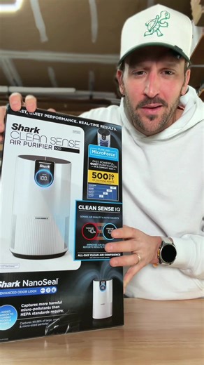 Experience Cleaner Air Instantly with Shark Air Purifier