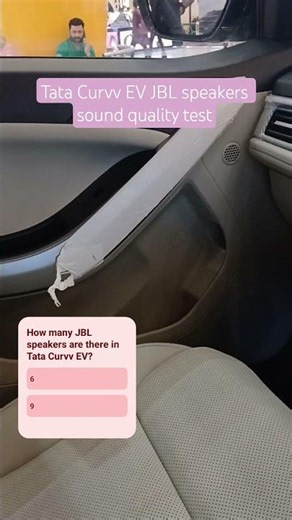 Tata Curvv EV JBL speakers sound quality test ‪@ArkaChoudhury‬