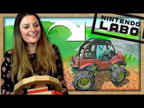 KIM APPREND A CONDUIRE ! | KIT VÉHICULES NINTENDO LABO !