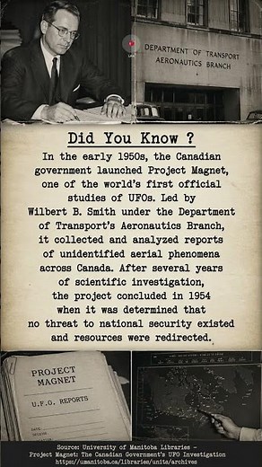 Project Magnet: Canada’s Secret 1950s UFO Investigation Explained