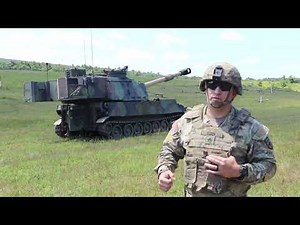 M109 Paladin live fire mission