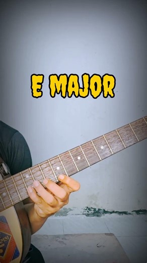 E major guitar scale technique