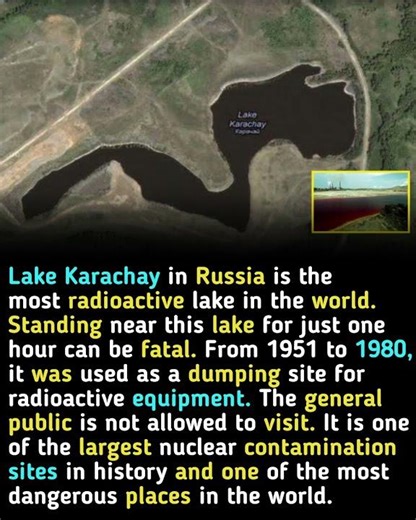 Lake Karachay: The Most Radioactive and Dangerous Lake in the World #lake #dangerous