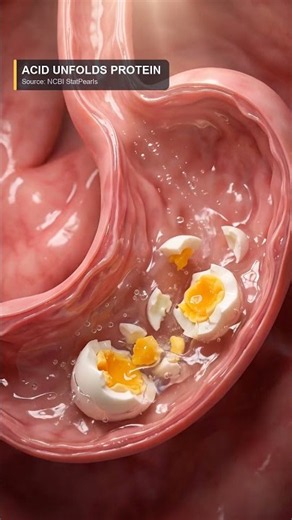 What Really Happens When You Eat a Boiled Egg | Inside Your Body