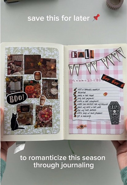 Fall to Do List Journal Page — DIY Bullet Pumpkin Layout