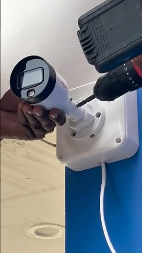 Cp plus Bullet Camera installation