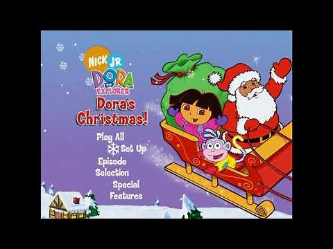 Dora's Christmas - DVD Menu Walkthrough