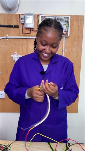 Simple way of making electric joints.