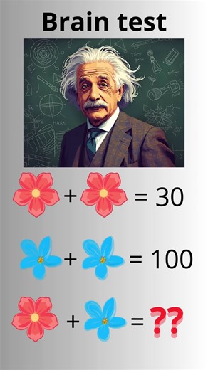​Only a Genius can solve this in 4s! 🧠 #math #braintest #count #puzzle #challenge