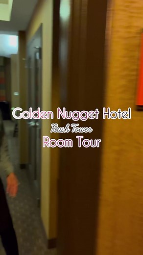 Golden Nugget Hotel Room Tour - Rush Tower Suite in Downtown Las Vegas