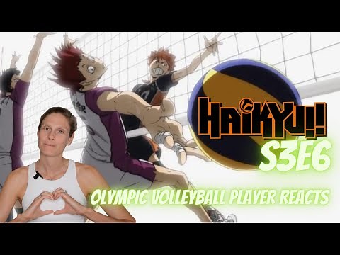 Olympic Volleyball Player Reacts to Haikyuu!! S3E6: "The Chemical Change of Encounters"