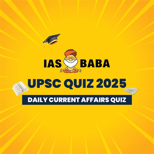 UPSC Quiz – 2026 : IASbaba’s Daily Current Affairs Quiz 13th February 2026