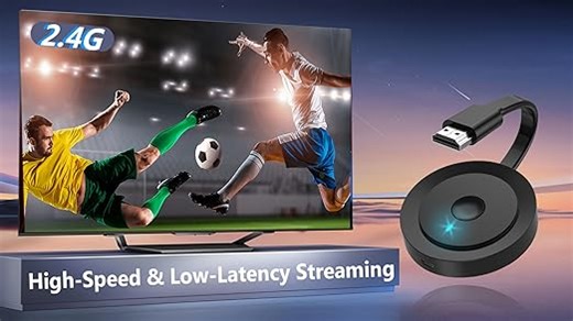 Wireless HDMI Adapter, SOCLLLife HD Wireless HDMI Dongle, Miracast Display Adapter, Kabellos WiFi Dongle für TV von Android/OS/Windows/Mac OS Laptop, Phone, Tablet auf PC/HDTV/Monitor/Projektor