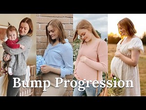 PREGNANT BELLY GROWTH | 5-37 Weeks Transformation + Baby & Postpartum | 2 Under 2 Pregnancy