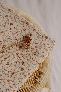 Romantic Flowers - Double Gauze Fabric – Soft, Crinkled and Breathable Cotton Muslin Sewing Material - Ideal for Babywear, Dresses and More - Etsy