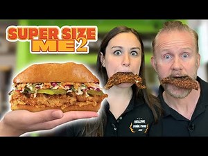 World's GREATEST Chicken Sandwich - Super Size Me 2