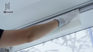 Sliding Panel Track Blinds Patio Doors Large Window Blind Room Divider Glass Door Custom Size 100% Blackout Texture White