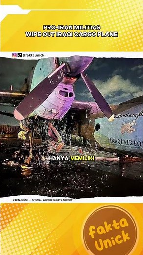 Pro-Iranian Militia Destroys Iraqi Air Force Transport Plane