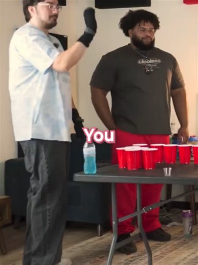 Beer Pong with a Twist: How Grizzy and Friends Play (Short Video)