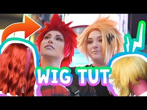 Making KIRISHIMA and DENKI with AMAZON WIGS | Cosplay Wig Tutorial