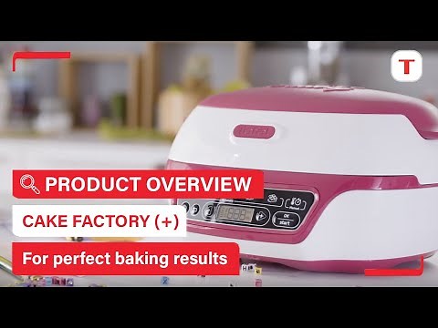 Make all your baking dreams come true easily with Cake Factory | Tefal