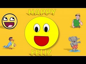 Feelings For Children in English & Spanish Song, Emociones Estados de Animo Para Niños