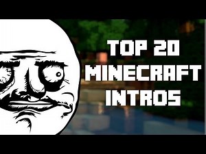 20 Minecraft Intro Templates (Windows Movie Maker)