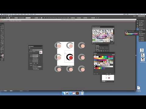 How to edit an existing Illustrator swatch / pattern tutorial