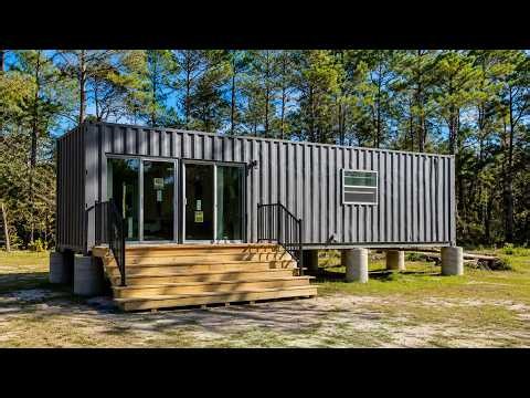 Full Container Home Build from Scratch | Start to Finish Construction Timelapse
