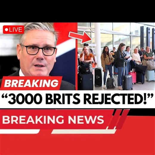 Starmer in Crisis as EU Blocks Thousands of Britons from Flying to Finland! Watch Full: https://btuatu.com/0muv Over 3,000 Britons are stranded at UK airports after Finland suddenly enforced the EU’s new digital Entry/Exit System, catching travelers and airlines off guard. Flights were canceled, confusion reigned, and furious passengers flooded social media with stories of missed weddings, business deals, and holidays. The UK government blames poor EU communication, but critics say Brexit promis