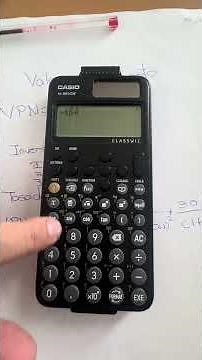 Calculate the net present value