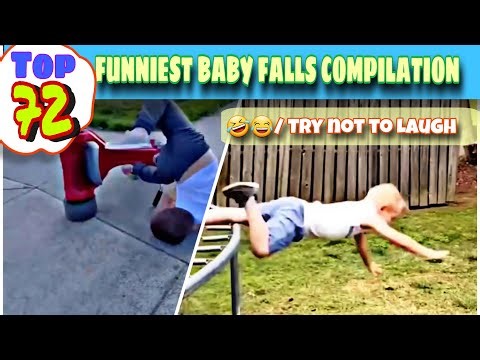 Cutest & Funny Baby Falls & Fails 😂 | Try Not to Laugh Compilation