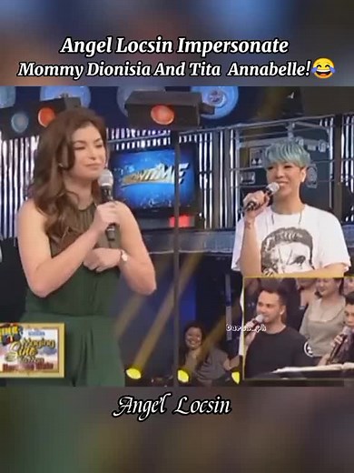 Impersonating Celebrities: Angel Locsin and Mommy Dionisia