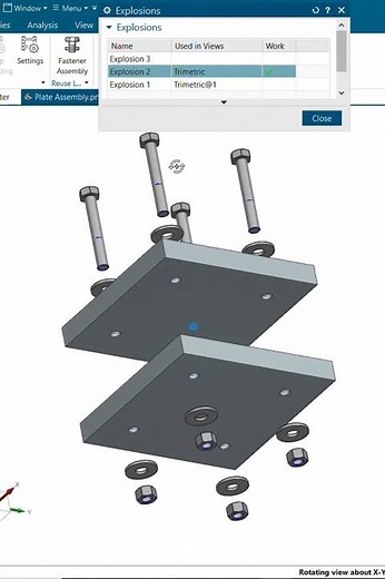 How to Quick Exploded and Collapse view in NX | Explosion View in NX | Auto Exploded View