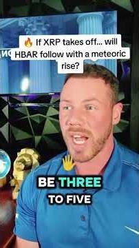 🔥 If XRP takes off… will HBAR follow with a meteoric rise?