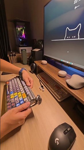 Setup #keyboard #gravastar