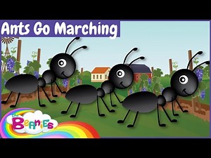 The Ants Go Marching | Fun Kids Songs | Sing and Dance Along with The Beanies
