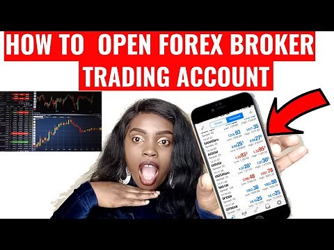 HOW TO OPEN A FOREX BROKER TRADING ACCOUNT. How to Set up MT4 for Beginners.