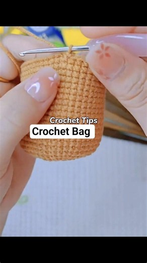 Crochet bag tips #youtubeshorts #crochetbag #crochettips