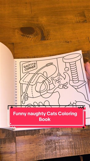Naughty Cats Coloring Book for Cat Lovers