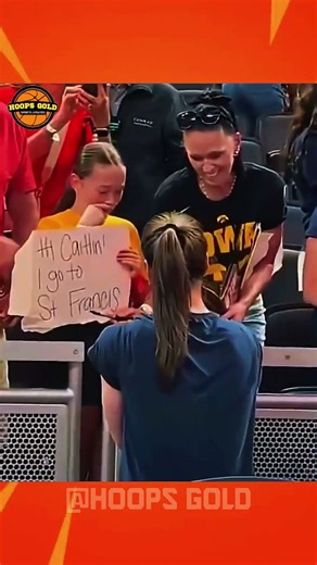 Caitlin Clark Brings Young Fan to Tears🥹