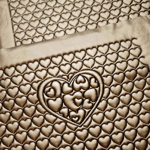 2 Heart Quilt Blocks Embroidery Design 7.8''x10.2'', 2 Heart Quilt Blocks 198 Mm X 260 Mm, 2 Quilt Embroidery Files for Bags - Etsy